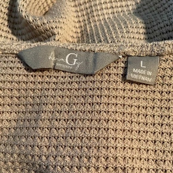 G Giuliana LounGy Surplice Topper (555) LARGE - Picture 3 of 3